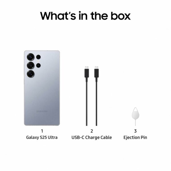 Samsung Galaxy S25 Ultra 5G Titanium Silverblue - Image 4